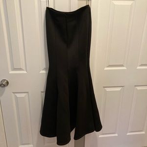 Black formal mermaid/trumpet style skirt. New with tags!